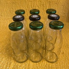 9 Empty Clear Small Bottles