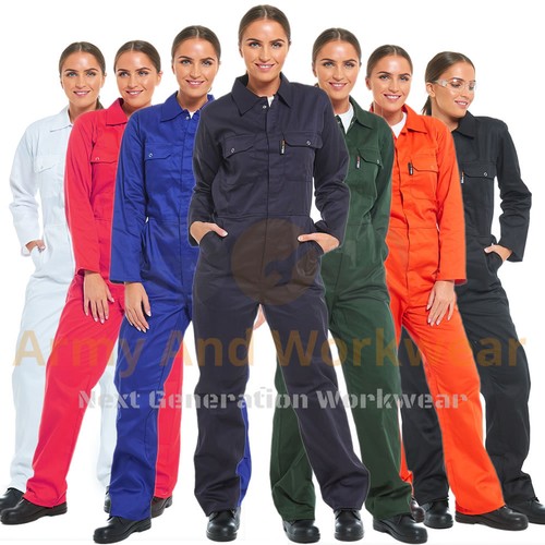 Ladies heavy duty boilersuit - duty,