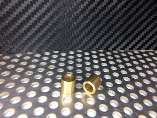 Brass bushing door catch strap - catch,