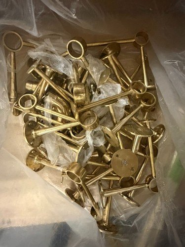 Brass bar foot - , set