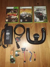 Xbox 360 Parts Bundle – WiFi Boards, Power Supply 135W, Steering Wheel, SATA Cab