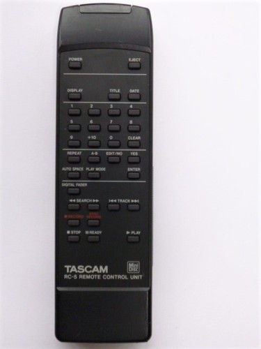 Tascam mini disc - mini, remote