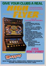 Maygay Pub Fruit Machine High Flyer Original Vintage Flyer Advertisement