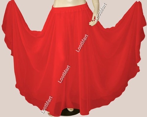 Belly dance red - belly, full