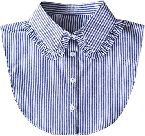 Fake collar detachable blouse - fake,