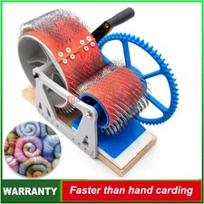DIY Hand-Cranked Wool Combing Machine Hand-Combing Wool Felt-Making Tools