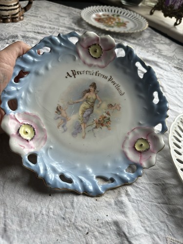 Vintage porcelain decorative - porcelain,