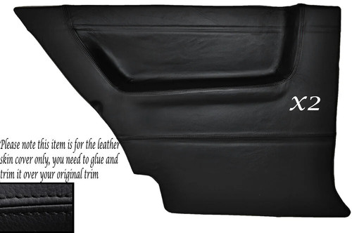 Black stitch rear door - rear, card