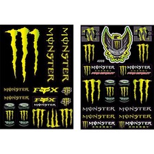 2 Whole Sheets Monster Energy