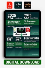 2025 CFA exam prep Kaplan Schweser Notes™ (Level 3) Book 1-5 PRICE FOR ONE BOOK