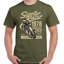 Scooter T-Shirt Racer Mens