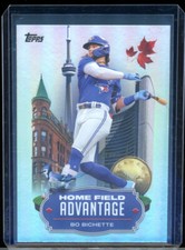 2023 Topps BO BICHETTE home field advantage
