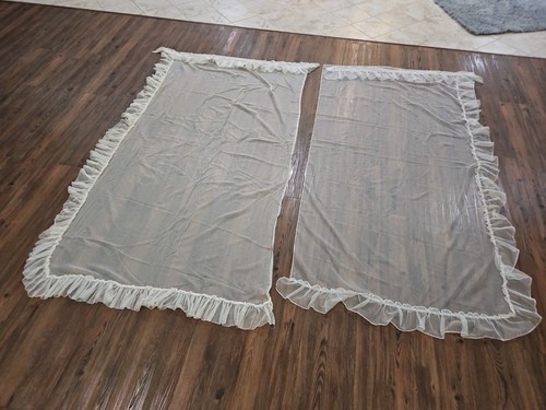 Vtg shabby cottage chic white - vtg,
