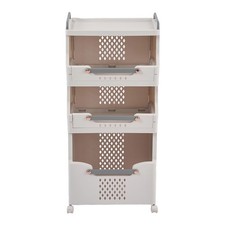 Large Rolling Laundry Basket