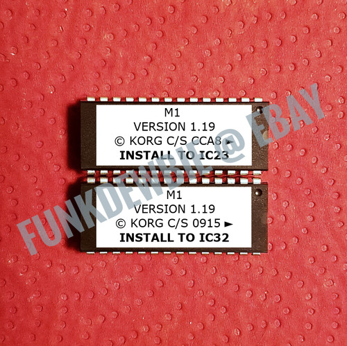 Korg 19 eprom - korg, os