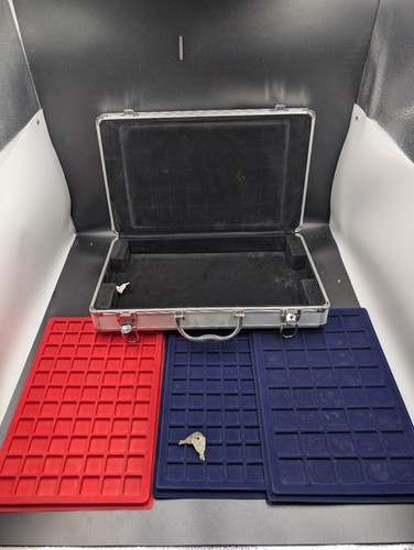 Aluminium silver flight case - aluminium,