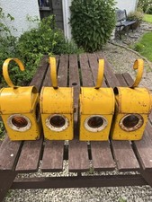 Vintage Bat Road Safety Lamps