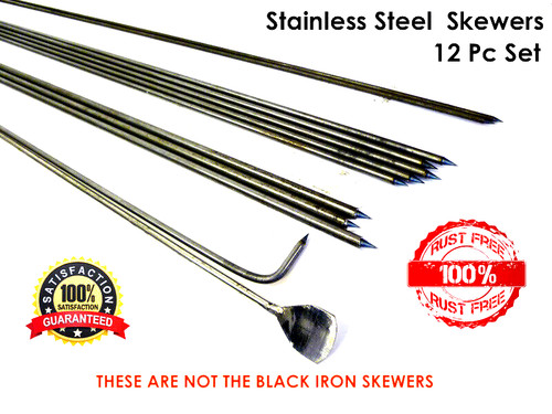 Tandoor skewers stainless - tandoor,
