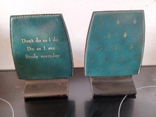 Vintage 1960s  leather and