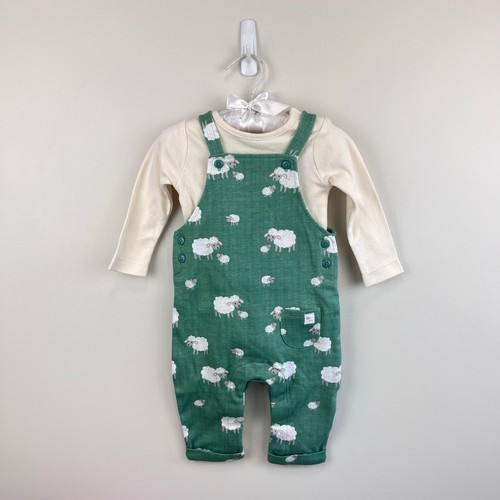 John lewis baby - sheep, dungaree