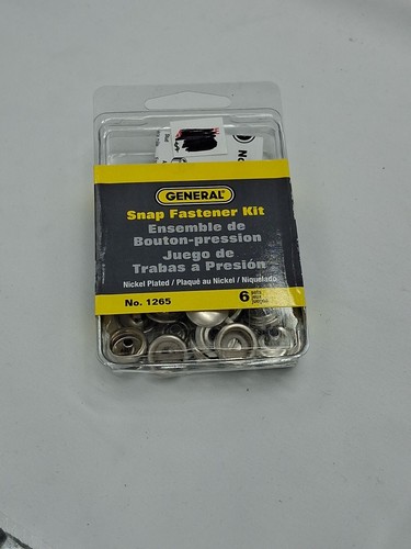 Snap fastener kit - snap, 6