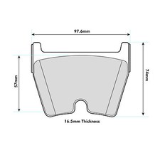 Ferodo Front DS2500 Compound