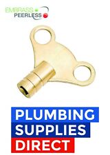 *Embrass Peerless - Brass Clock Radiator Key - BR226A