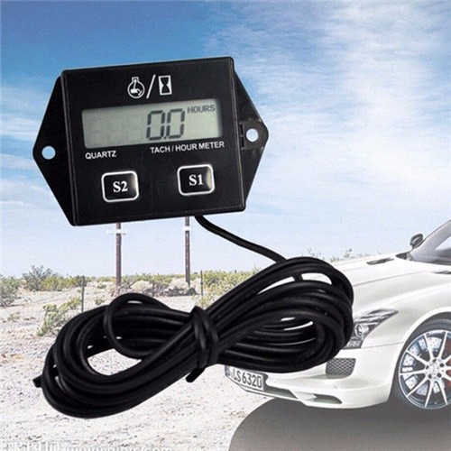 Lcd display tachometer gauge - display,
