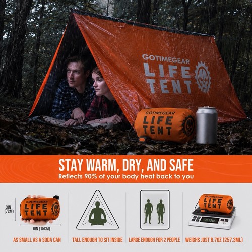 Survival life tent person - tent, 2