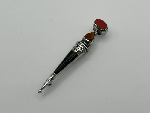 Sterling silver scottish dirk - sterling,
