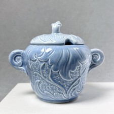 Sylvac 695 Blue Art Deco Sugar