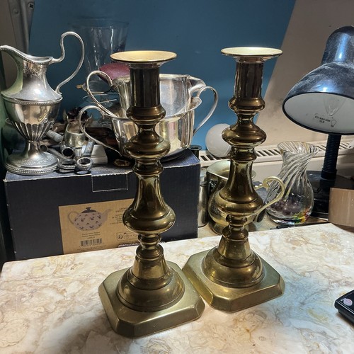 Vitage brass candel - vitage,