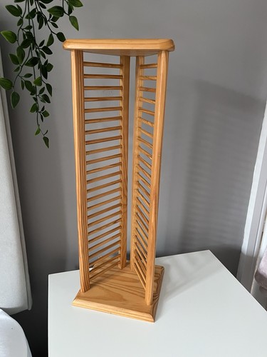 Vintage wooden rack pine - rack,