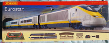 HORNBY R1071 - EUROSTAR set, 4-car, track, controls, TrakMat, DCC-ready  *EXC+*