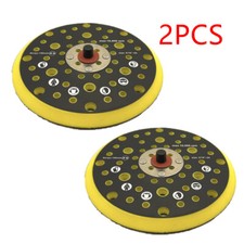 2x sanding disc 150mm 5/16 thread for Mirka Ceros Deros hook & eye padding