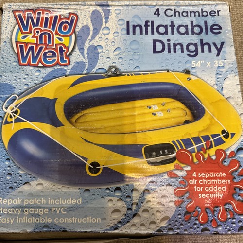 Inflatable pool dinghy boat - pool,