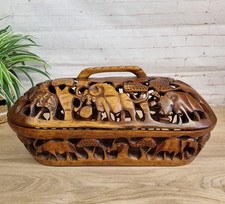 Vintage hand carved african - vintage,