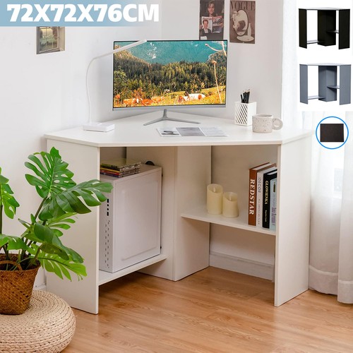 Corner computer desk home - computer,