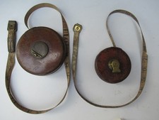 2 Vintage Tape Measures Treble