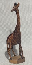 Vintage Wooden Giraffe