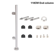 Glass Balustrade Panel 10mm Toughened Stainless Steel Posts System Decking Patio