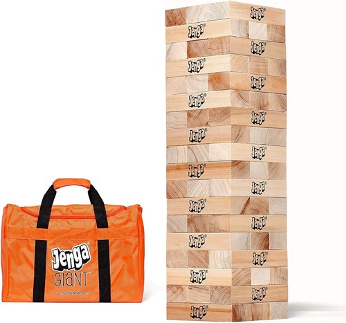 Giant jenga stacking tower - jenga,