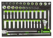 VIM Tools SMS600 3/8" 52 Piece Drive Socket Master Set Brand New!