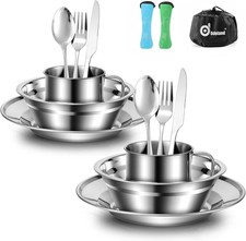 Odoland Camping Cutlery Set -