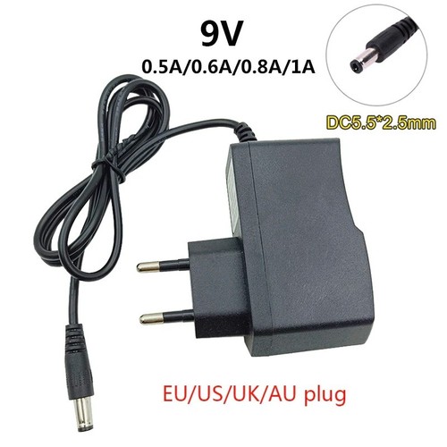 Power supply plug - power, 9v