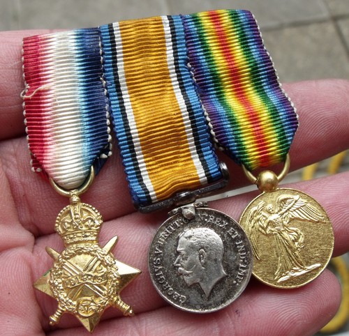 Period ww1 miniature 1914 - ww1, 1914/15