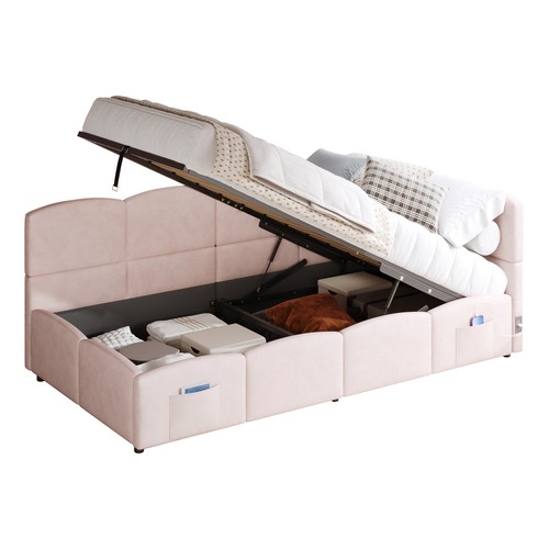 3ft daybed velvet fabric sofa - velvet,