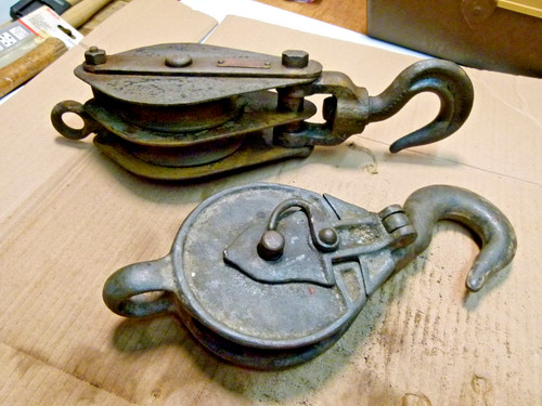 Vintage block and tackle - 2,