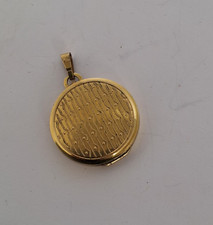 Vintage  pendant locket. Gold