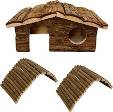 Hamster Hideout Wooden House